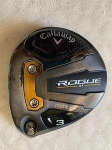 CALLAWAY ROGUE ST MAX 15* #3 Fairway Wood LH Head Only - EX - Picture 1 of 4