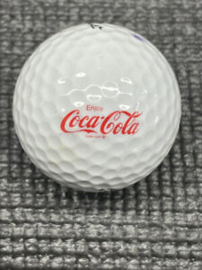Coca Cola Logo Golf Ball (INV#15)