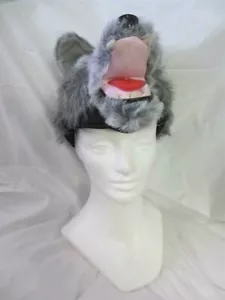 BIG BAD WOLF HAT adult FAST US SHIP little red ridinghood halloween costume HEAD - Picture 1 of 7