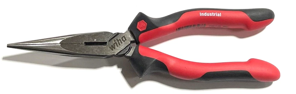 Wiha 200mm Long Nose Needle Nose Pliers SoftGrip 32323 - Image 1 of 1