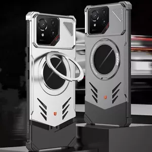 Magnetic Aluminum Alloy Metal Frameless Stand Cover For Asus ROG Phone 9 8 Pro - Picture 1 of 17