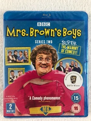 Mrs Brown's Boys - Series 2 - Complete (Blu-ray, 2012, 2-Disc Set) NEW & SEALED - Image 1 of 2