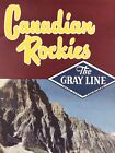 The Gray Line Bus Canadian Rockies Vintage Travel Brochure Brewster Transport