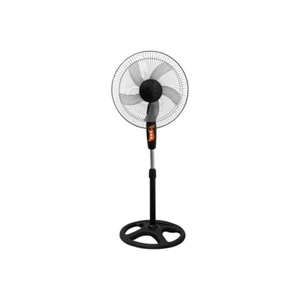 Ventilatore a 5 spirali nero H122 centimetri con 3 regolazioni di velocità Nero - Foto 1 di 5
