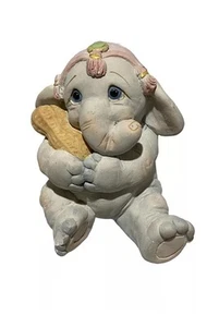 Dreamsicles Peanut Gallery Elefant Figur Feder signiert Kristin'98 Vintage - Bild 1 von 7