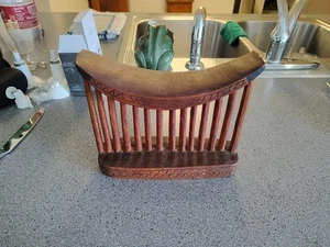 Antique African Headrest Ethiopian Wood Headrest Handmade - Picture 1 of 3