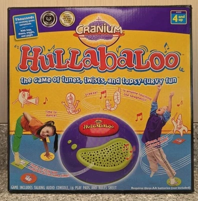 Cranium Hullabaloo Game Tunes Twists Topsy-Turvy Fun 2004 Complete  - Image 1 of 4