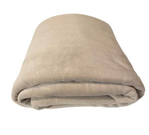 Lauren Ralph Lauren coperta casa king size maglia pile osso 88x108 - Foto 1 di 8