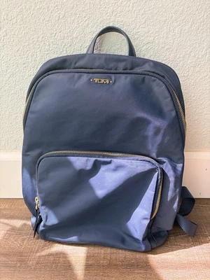 Рюкзак для ноутбука тонкий Tumi Vista темно-синий - Изображение 1 из 4