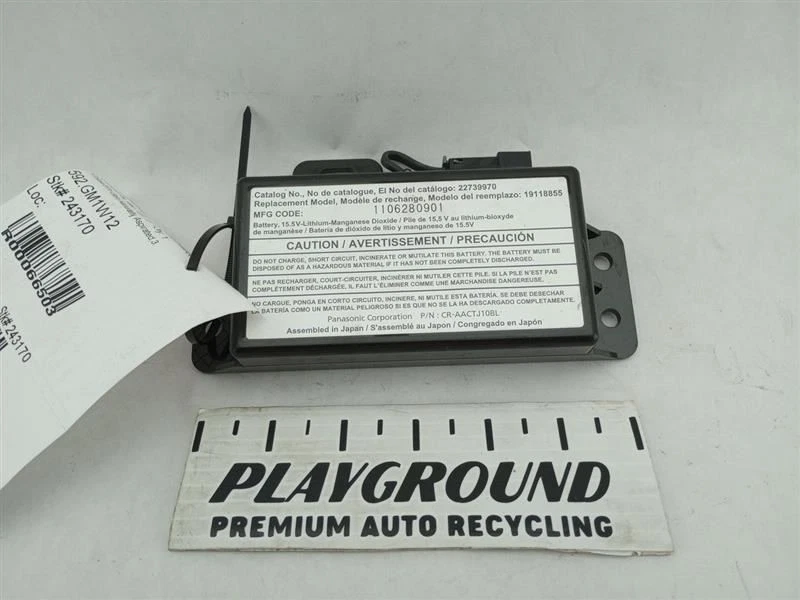 Chevrolet Camaro cupé OnStar batería de respaldo 2010 2011 2012 2013 2014 2015 Foto 1 de 4