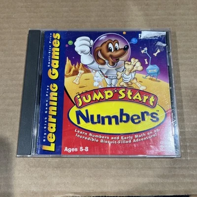 Jump Start Numbers CD ROM Math Skills Learning Games Age 5-8 Homeschool Kids Vtg - Image 1 of 4