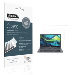 2x Screen Protector for Acer Aspire A15-51 matte Flexible Glass 9H dipos - Picture 1 of 7