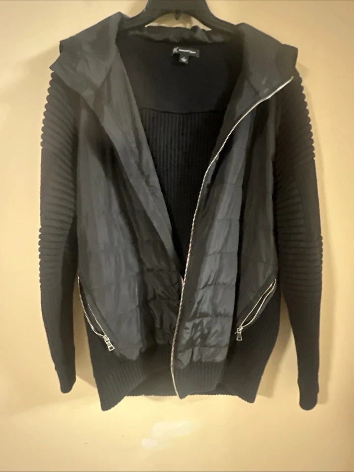 Chaqueta acolchada tejida con capucha Inc International Concepts para hombre... #355 Foto 1 de 4