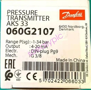 Transmisor de presión Danfoss AKS33 060G2107 envío gratuito - Imagen 1 de 1