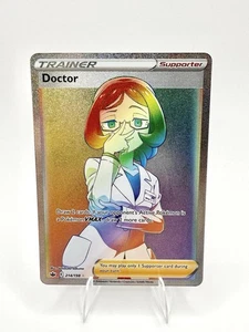 Doctor (Secret) 214/198 Swsh06: Sword & Shield - Chilling Reign Holo - Picture 1 of 2