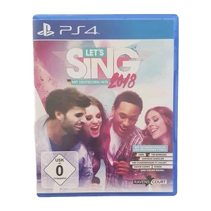 Let's Sing 2018 mit Deutschen Hits für PlayStation 4 PS4 Partyspiel Karaoke - Bild 1 von 3