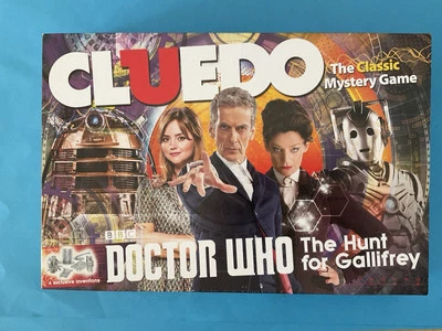 Cluedo Doctor Who The Hunt For Gallifrey Edition Board Game - Complete - Image 1 of 4