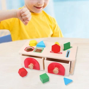 Sorting Matching Shape Sorting Box Fine Motor Skills Developmental Toy - Picture 1 of 5