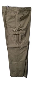  WRANGLER MEN'S’Size 46x30 CARGO PANTS TAN / KHAKI / BEIGE STRAIGHT LEG OPENING - Picture 1 of 11