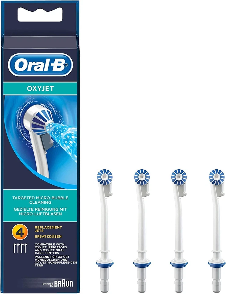 Oral-B OxyJet Electric Toothbrush Heads - 4 Pack - Bild 1 von 1