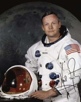 Repro-Autogramm - Apollo 11 - Neil Armstrong - 11,4 x 14,3cm - Bild 1 von 4