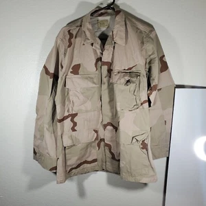 Army Desert Camouflaged Pattern Combat Jacket Sz Medium Manchester Kentucky - Picture 1 of 12