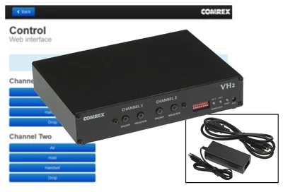 Comrex VH2 Broadcast VoIP 2 Line Digital Hybrid G.722 Wideband Codec SIP Client - Image 1 of 4