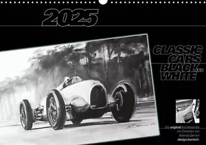 Classic Cars, Oldtimer, Gemälde-Kalender 2025, DIN A2, 14 Seiten, 594x420mm - Bild 1 von 15