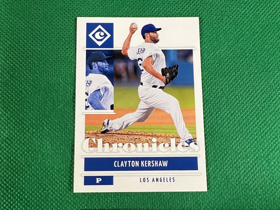 2022 Panini Chronicles #49 Clayton Kershaw Los Angeles Dodgers - Image 1 of 1