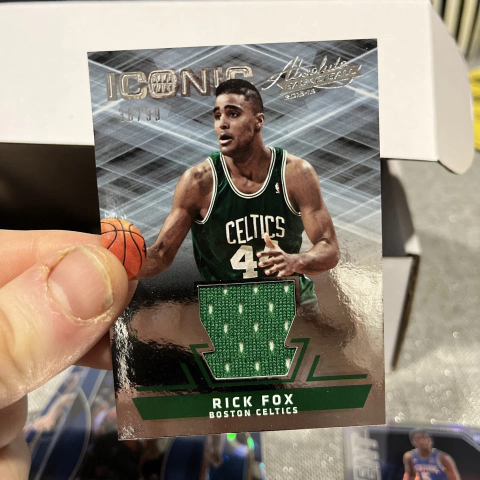 2015-16 Panini Absolute - Iconic Materials #18 Rick Fox /99 (MEM) - Image 1 of 2