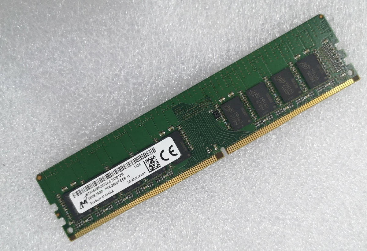 PC4-19200 (DDR4-2400) Bus Speed ECC RAM Computer Memory (RAM) for