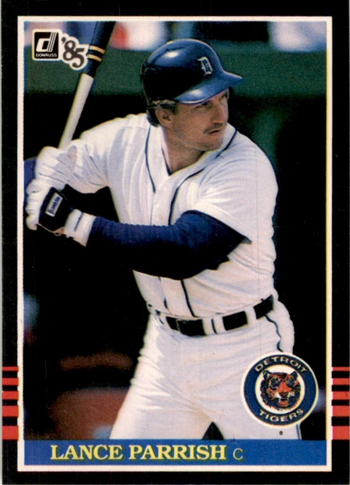 1985 Donruss Lance Parrish 100 Baseball Cards #49 - Image 1 of 2