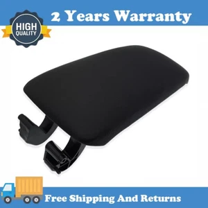 Leather Center Console Lid Armrest Cover Black 8P0864245P For 03-12 Audi A3 8P K - Picture 1 of 8