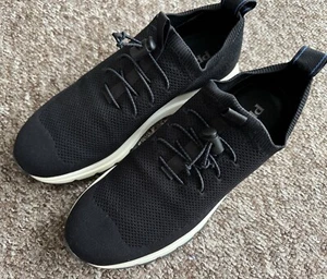 Prada Hombre Negro/Blanco Textil Zapatillas Reino Unido Talla 8 (EU42) - Imagen 1 de 9