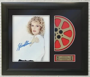 Glenn Close framed Reproduction Signature Photo Reel Display - Picture 1 of 4