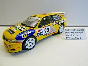 Altaya ? 1:43 Scale Die-cast Model 2000 Seat Cordoba Rally of Portugal Madeira - Picture 1 of 6