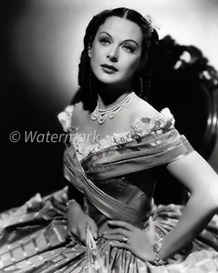 Vintage celebrity Hollywood actress - Hedy Lamarr - 8X10 PUBLICITY PHOTO - Picture 1 of 1