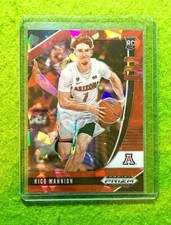 NICO MANNION PRIZM RED ICE ROOKIE CARD JERSEY #1 ARIZONA RC WARRIORS  2020 Prizm