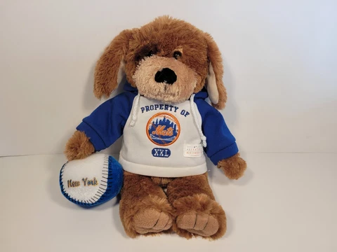 New York Mets Plush Dog with Embroidered Hoodie + Plush Baseball, 2006 Cover