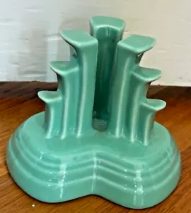 Fiestaware Sea Mist green pyramid tripod CANDLE HOLDER stick deco Fiesta taper - Picture 1 of 4