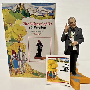 WIZARD OF OZ Figurine VTG 1990 DAVE GROSSMAN Frank Morgan Wizard In Box COA - Picture 1 of 17