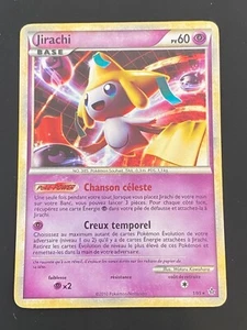 CARTE POKEMON JIRACHI 1/95 FR HOLO HS DÉCHAINEMENT - TBE - Imagen 1 de 8