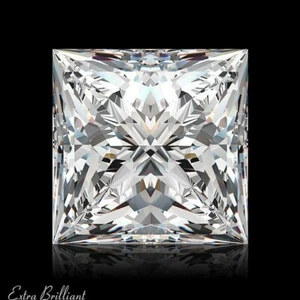 0.94 Carat G/SI3/VG-Cut Princess AGI Certify Genuine Diamond 5.31x5.30x3.90mm - Picture 1 of 5