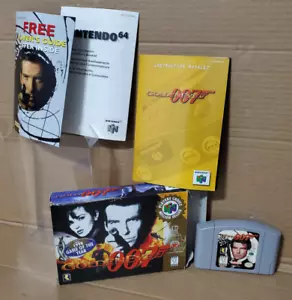Goldeneye 007 N64 - CIB Complete In Box with Original Manual and Inserts - Picture 1 of 7