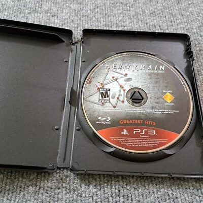 Playstation 3 Heavy Rain Directors Cut Greatest Hits PS3 Videojuego Solo Disco Foto 1 de 4