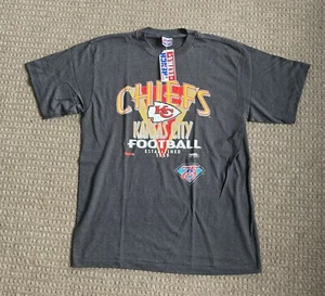 Kansas City Chiefs NFL T-Shirt Herren XL Erwachsene Trench Tag 1994 Neu Mit Etikett - Bild 1 von 4