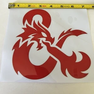 Dungeons & Dragons D&D Logo Car Decal Laptop Decal - Picture 1 of 2