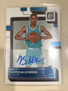 2022-23 Panini Donruss Optic Rated Signatures Bryce McGowens #239 Rookie Auto RC - Picture 1 of 3