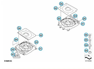 BMW E60/E61 -2005- Original Soundsystem. Standard Audio System - Bild 1 von 2