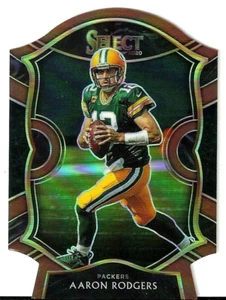 Aaron Rodgers 2020 Select Bronzo Die Cut /355 - Foto 1 di 2